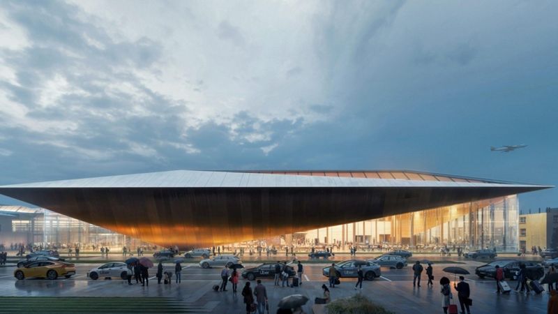 Viļņas lidostas jaunā ielidošanas termināļa projektu izstrādās Zaha Hadid Architects
