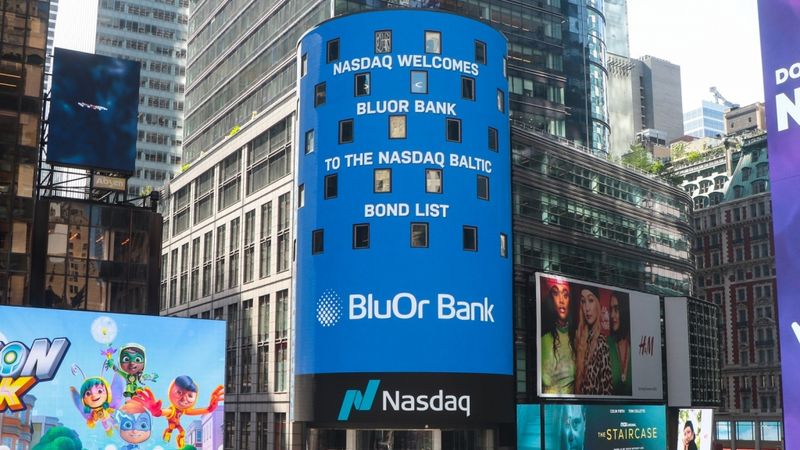 Birža sāk BluOr Bank obligāciju kotēšanu