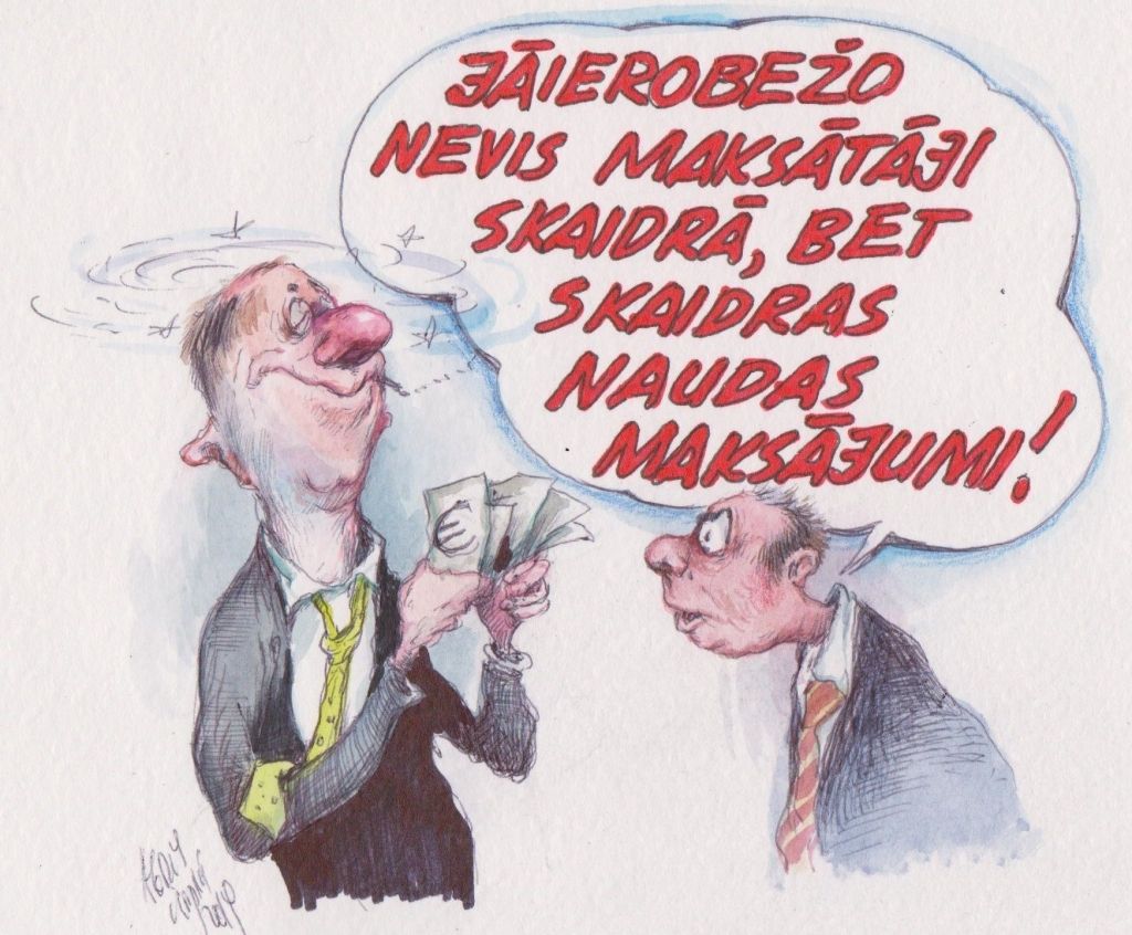 Karikatūra: Agris Liepiņš