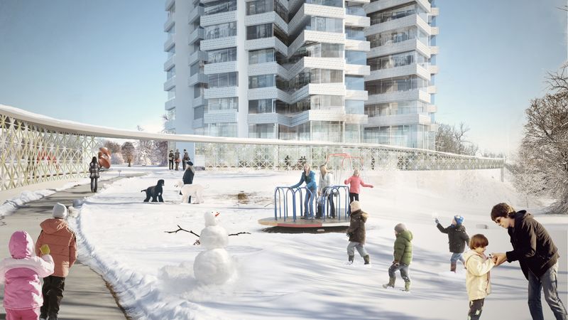 Stokholmas «zaļajā» rajonā kuru katru nelaidīs