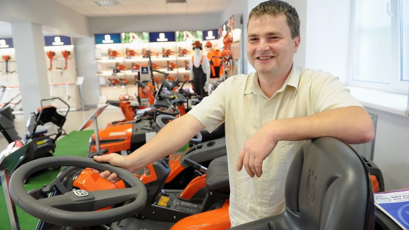 Husqvarna izaugsmi balsta reģionos