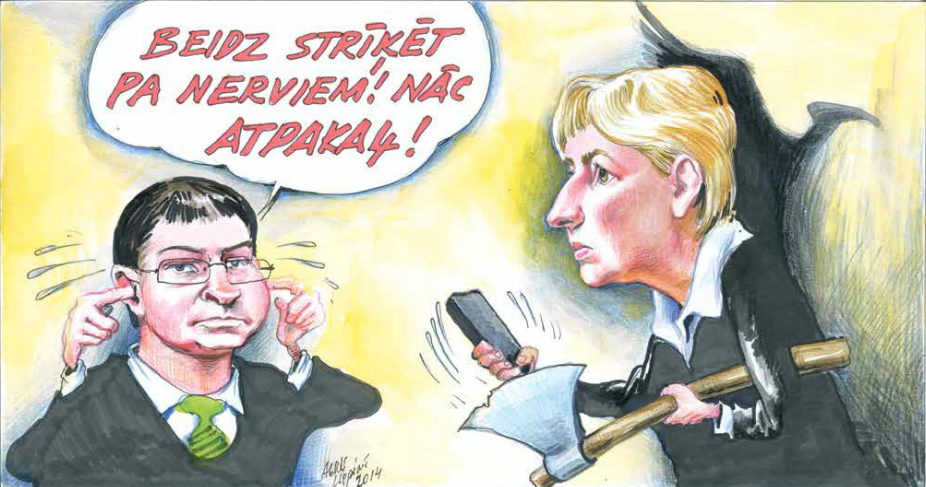 Karikatūra: Agris Liepiņš