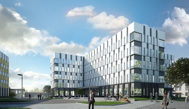 Sāk būvēt biroju ēku kompleksu Business Garden