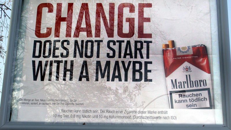 Vācija aizliedz Marlboro «Varbūt» cigarešu reklāmas