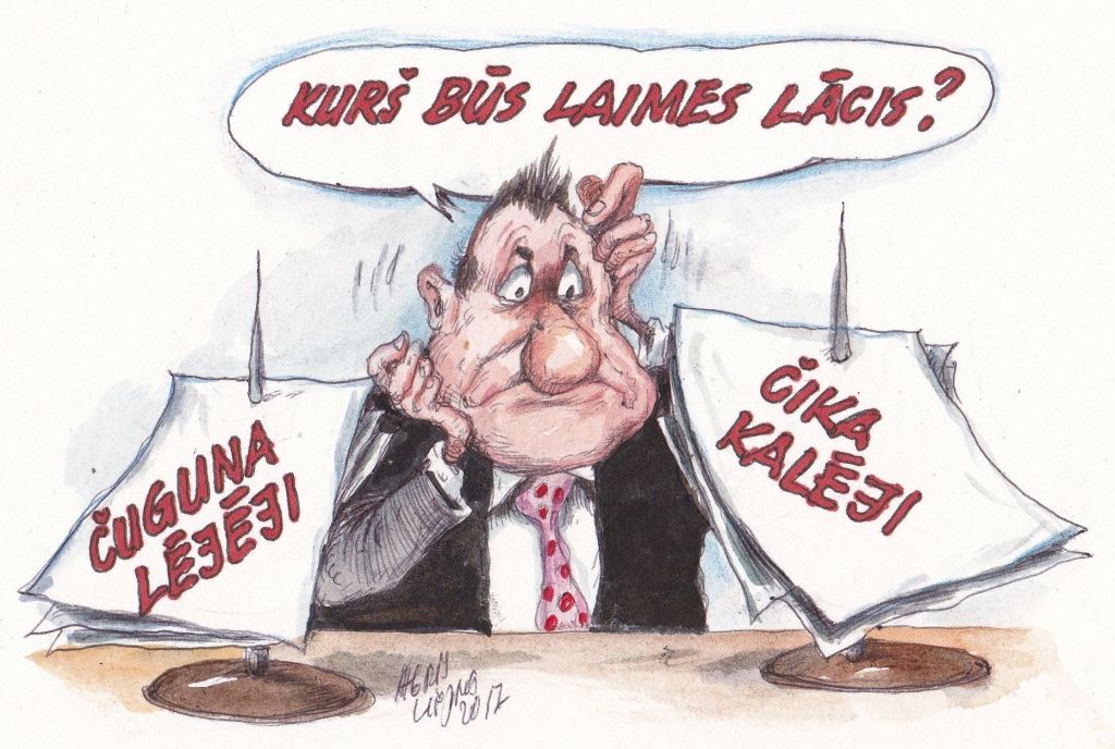 Karikatūra: Agris Liepiņš