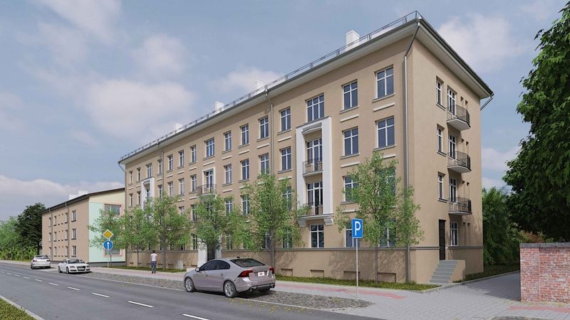 Daudzdzīvokļu projektā Liepājas klusajā centrā investēs 1,3 miljonus eiro