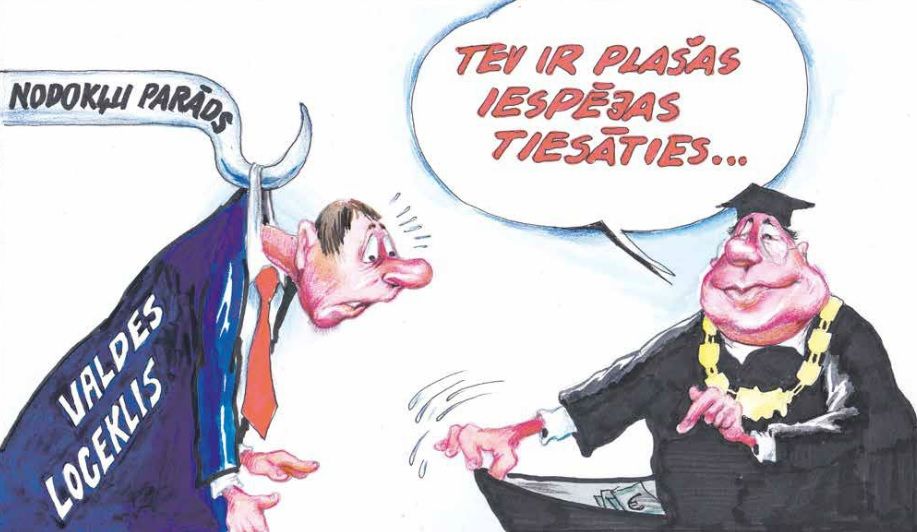 Karikatūra: Agris Liepiņš
