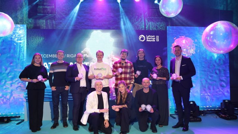 Pasniegtas Latvijas jaunuzņēmumu nozares gada balvas