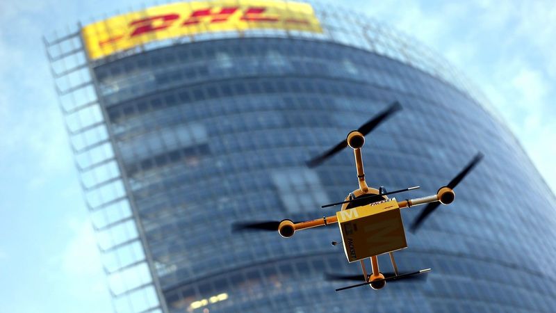 DHL Express izmēģina bezpilota lidaparātu kurjerpasta sūtījumu piegādē