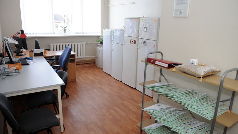 Papildināta ar foto - Darbu sāk  Bior Siguldas laboratorija