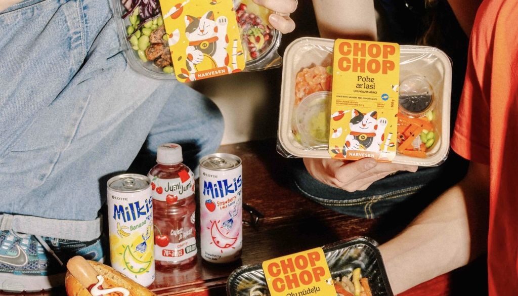 Narvesen laiž klajā jaunu privāto preču zīmi CHOP CHOP