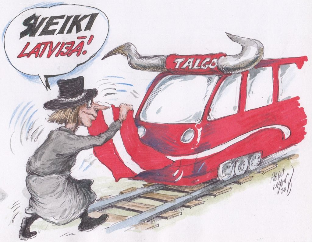 Karikatūra: Agris Liepiņš