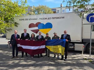 Olpha nodod vairāk nekā 55 000 eiro vērtu ziedojumu Ukrainai