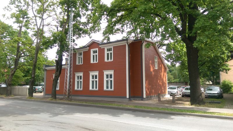 Topošajā Koka arhitektūras centrā aktīvi noris ēkas renovācijas darbi