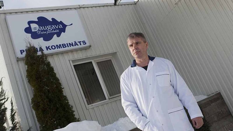 Izsludina piena pārstrādes uzņēmuma Daugava nekustamo īpašumu izsoli