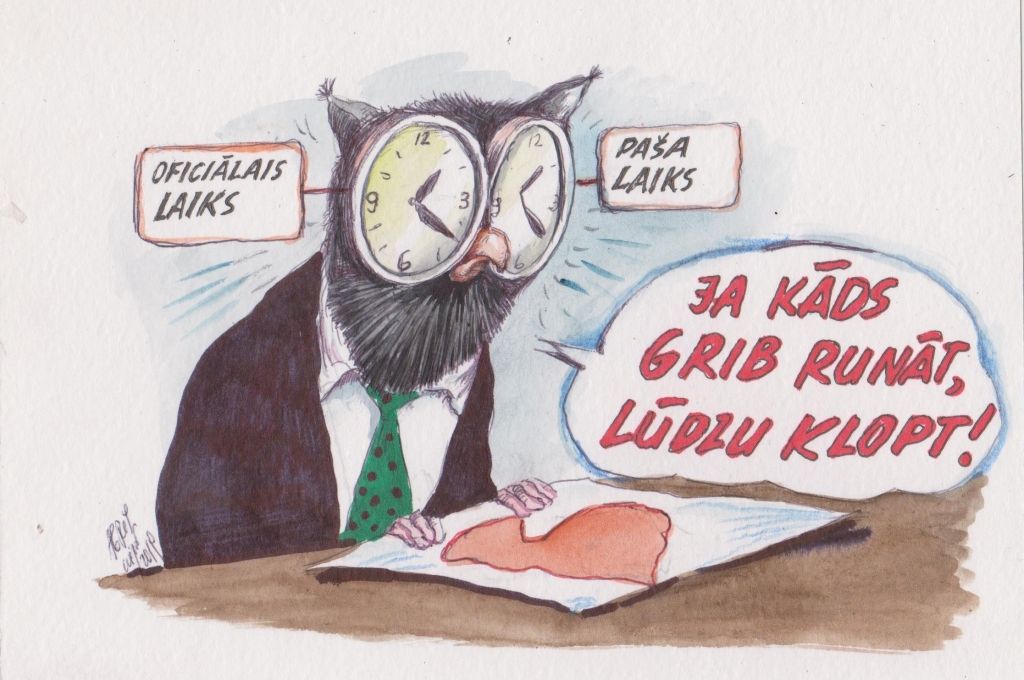 Karikatūra: Agris Liepiņš
