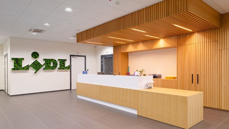 FOTO: Kā izskatās Lidl Latvija "zaļajā birojā"