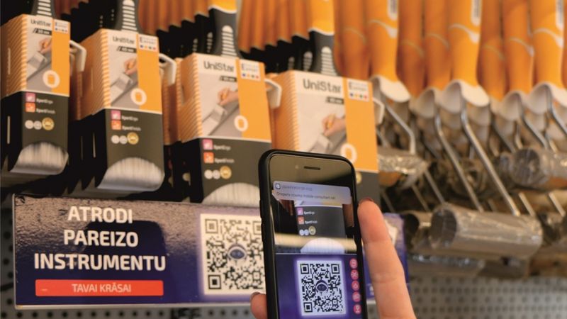 Virtuālais asistents iesaka otas krāsošanai