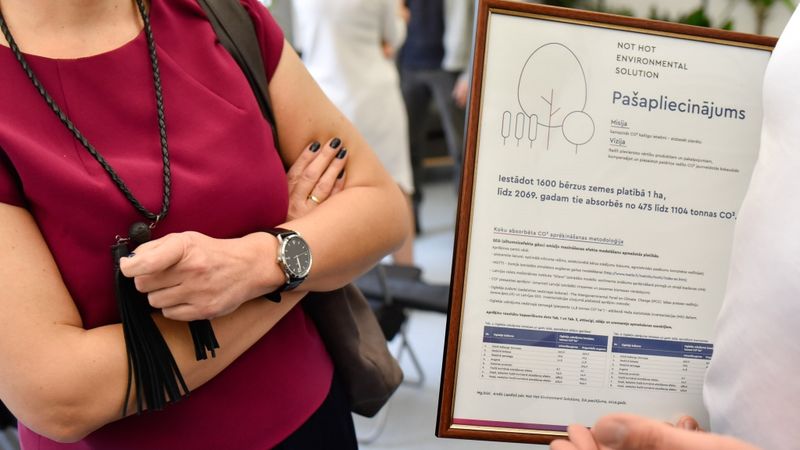 Jaunizveidots uzņēmums piedāvā kompensēt radīto CO2 izmešu daudzumu