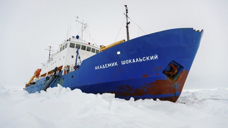 Iestrēdzis Antarktikā