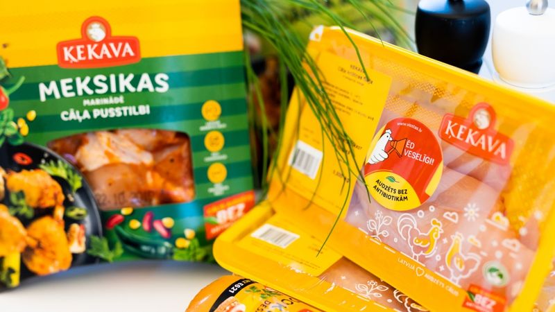 Putnu fabrika Ķekava investēs 2,3 miljonus eiro gaļas ražošanā bez antibiotikām