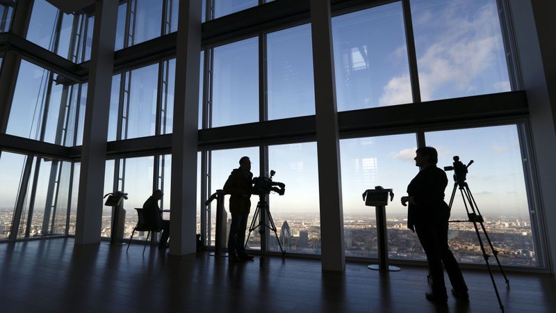 Londonas Shard debesskrāpis atvērts sabiedrībai