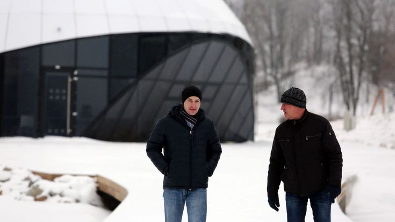 FOTO: DB viesojas Alūksnes pusē