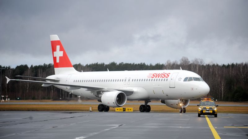 Ar reisu no Cīrihes lidostā Rīga darbu sāk Swiss International Air Lines