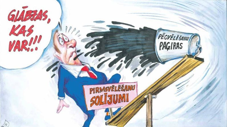 Db karikatūra: Problēma ir nesodāmībā, nevis personas statusā