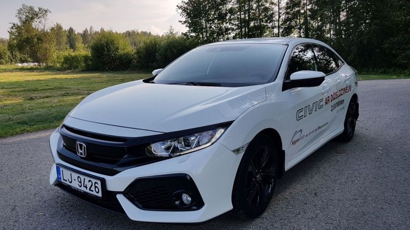 Ar Honda Civic teic ardievas dīzeļiem