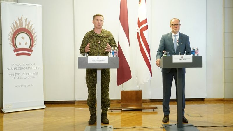 Vismaz uz nedēļu slēgs Latvijas gaisa telpu austrumu pierobežā