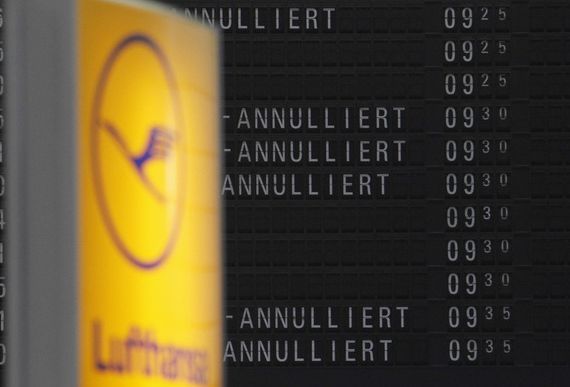Sācies Lufthansa pilotu četru dienu streiks