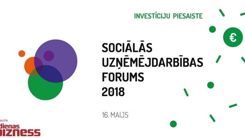 Aicina uz forumu par investīciju piesaisti sociālajai uzņēmējdarbībai