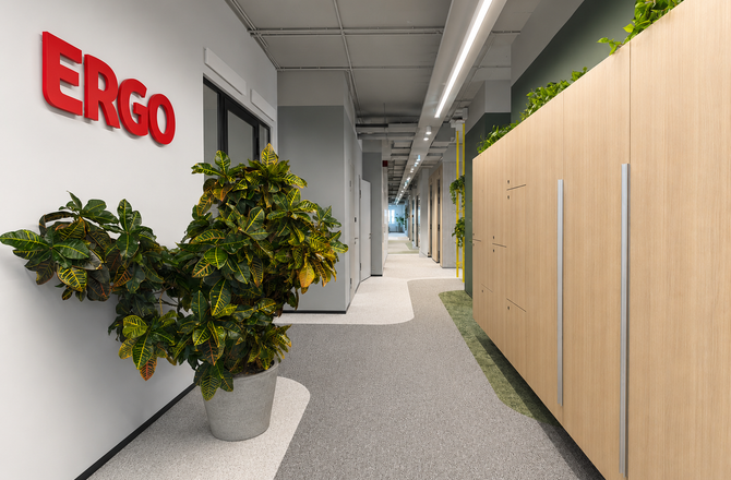 ERGO paplašina biroja telpas Skanstes City par vairāk nekā 700 m²