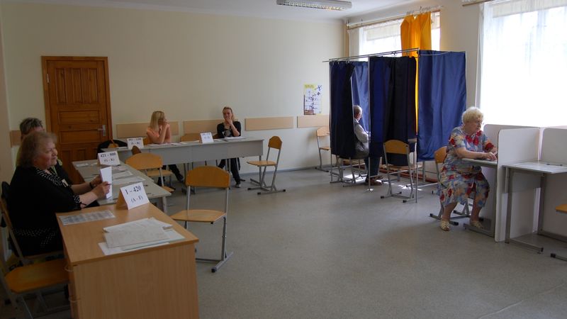 Liepājā balsošana norit mierīgi
