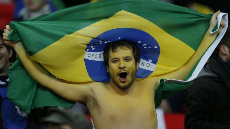 Bukmeikeri: Brazīlijai spožākās izredzes 2014. gada Pasaules futbola kausā