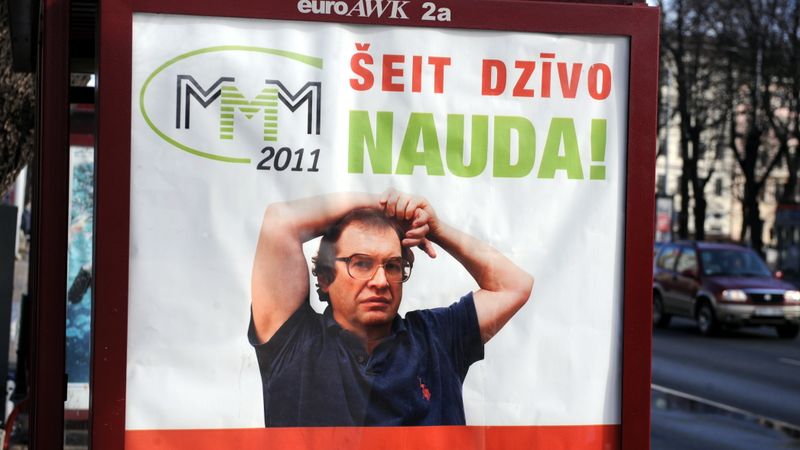 Finanšu piramīda pārtop partijā