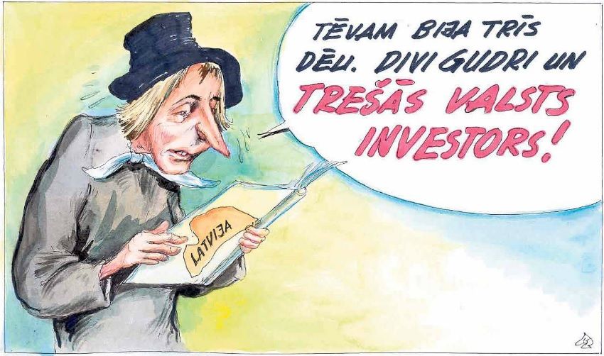 Karikatūra: Agris Liepiņš