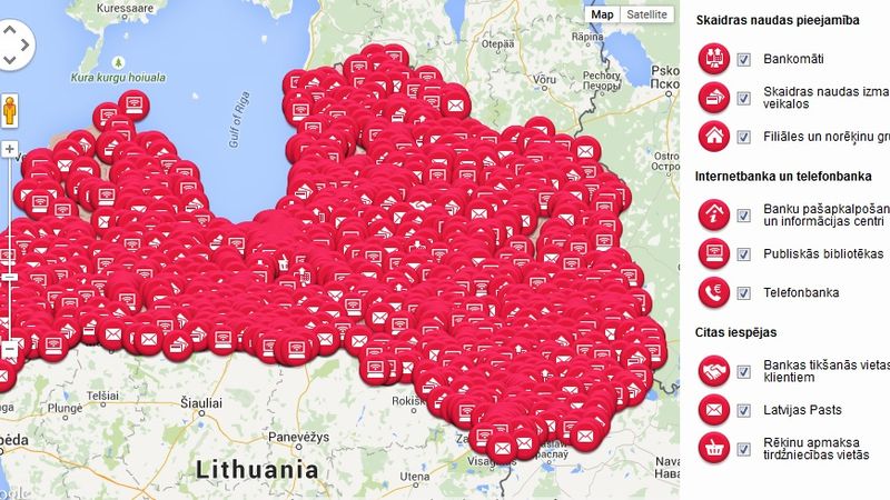 LKA uzskata, ka finanšu pakalpojumu nepieejamība reģionos ir mīts