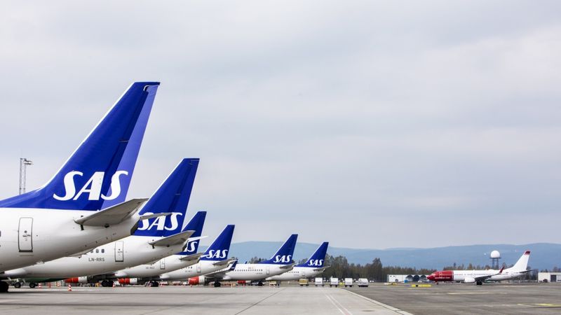 Piekto dienu turpinās SAS pilotu streiks; trešdien atcelti 504 lidojumi