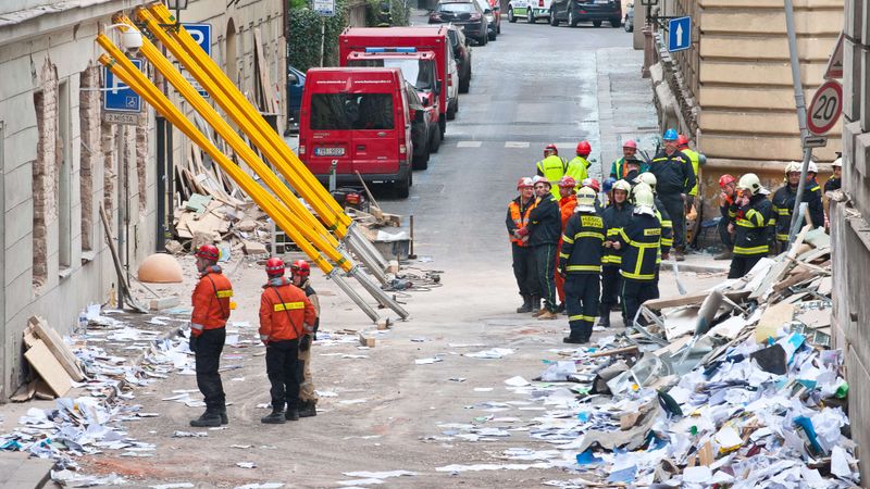 Prāgas sprādzienā ievainoti 43 cilvēki