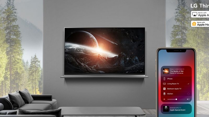 LG sāk atbalstīt AirPlay 2 un kļūst par pirmo televizoru ražotāju, kas atbalsta HomeKit