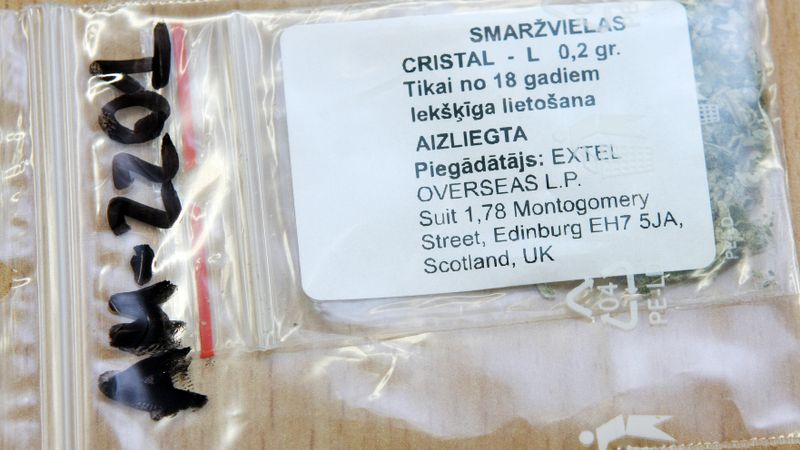 Policija: psihotropo vielu veikaliņu dedzināšana, iespējams, liecina par tirgus dalīšanu