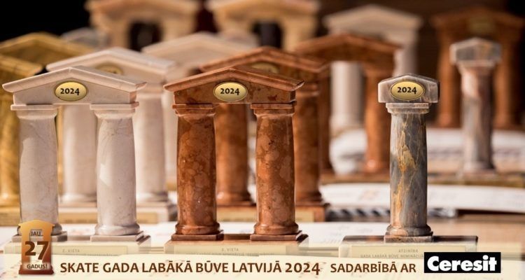 Sākusies būvju pieteikšana skatei Gada labākā būve Latvijā 2024