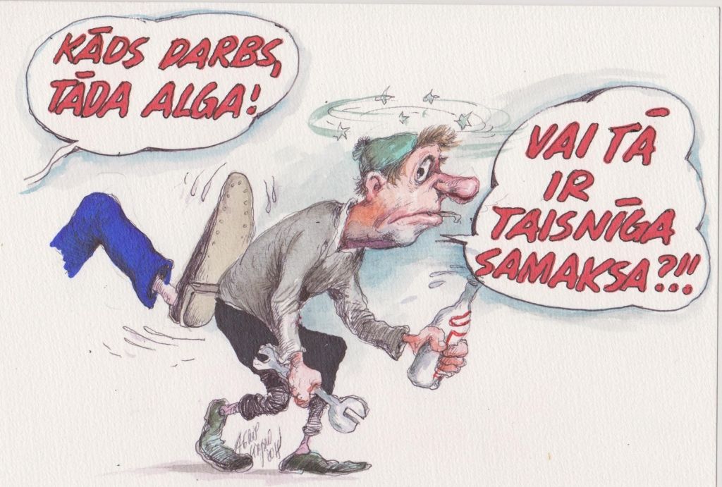 Karikatūra: Agris Liepiņš