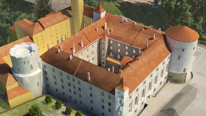 Saglabājot vēsturiskās liecības,turpinās Rīgas pils būvniecību