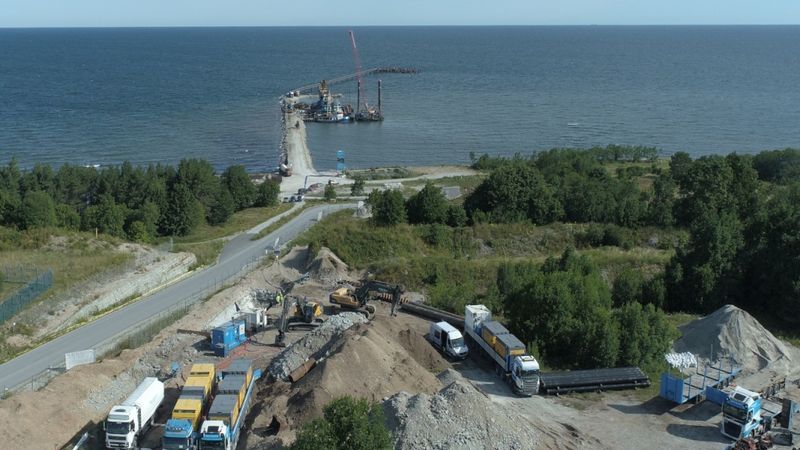 Paldisku LNG termināļa savienojuma izbūve notiek atbilstoši plānam