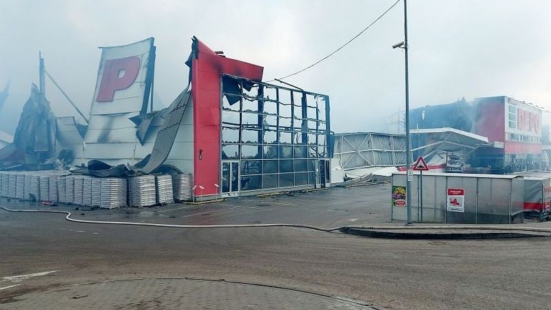 Saistībā ar ugunsgrēku Depo vērtē arī ļaunprātīgas dedzināšanas versijas