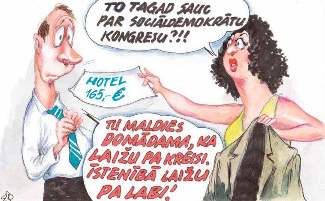 Karikatūra: Agris Liepiņš