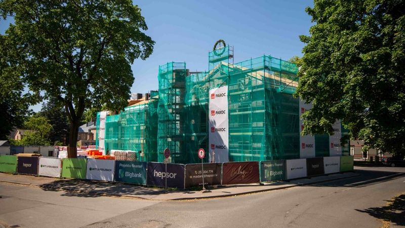 Hepsor projektam Āgenskalnā nosvinēti spāru svētki